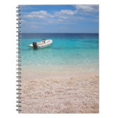 Hors-bord dans le carnet bleu de mer (Devant)