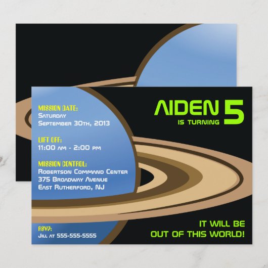 Hors de cette invitation de l'espace du monde (Devant / Derrière)