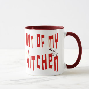 Hors de ma cuisine drôle Dire du café Mug