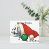 Hors des Cartes de fin de année du crochet (Debout devant)