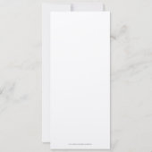 Hors du livre blanc sur les sentiments Invitations (Dos)