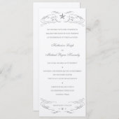 Hors du livre blanc sur les sentiments Invitations (Devant / Derrière)