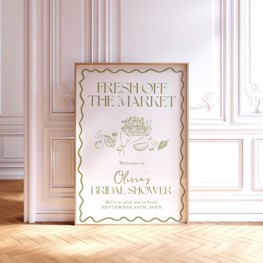 Hors Fête des mariées Affiche de bienvenue 24x36"