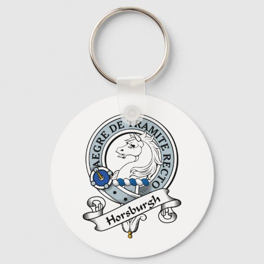 Horsburgh Clan Badge Sleutelhanger (Voorkant)