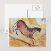 Horse a la Altamira Briefkaart (Voorkant / Achterkant)