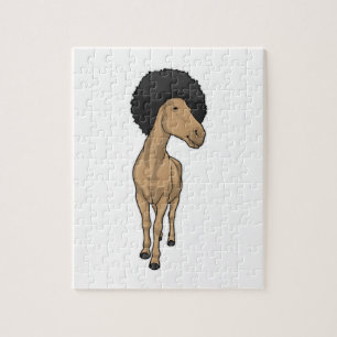 Horse Afro Legpuzzel