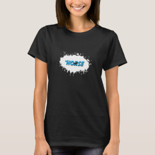 Horse Animal Fun Splash T-shirt