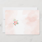 Horse Anniversaire Photo Invitation (Dos)