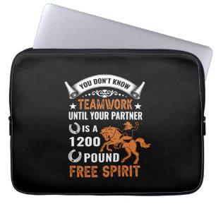 Horse Art die je niet kent Laptop Sleeve
