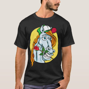 Horse artsy cool t-shirt