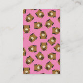 Horse Baby shower Luier Raffle Informatiekaartje (Achterkant)