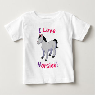 Horse baby T-shirt