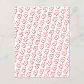 Horse Birthday Invitations Coral Red (Dos)