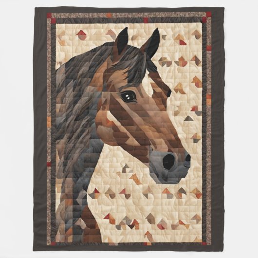 Horse Blanket Fleece Deken (Voorkant)
