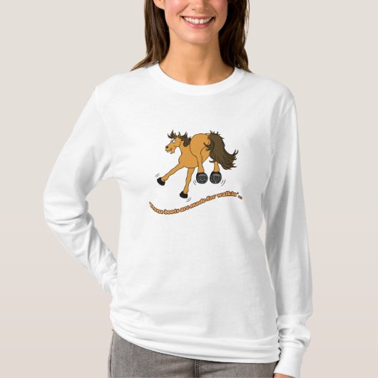 Horse boots t-shirt (Voorkant)