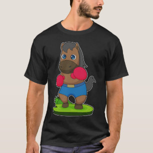 Horse Boxer Boxing-handschoenen T-shirt