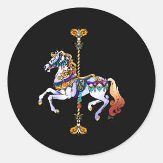 Horse Carousel Horse 186 Pony Ronde Sticker