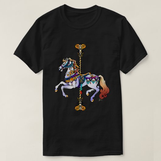 Horse Carousel Horse 186 Pony T-shirt (Design voorkant)