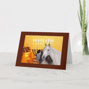 Horse Chanukah Kaart