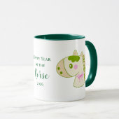 Horse Chinese New Year 2026 Cute Lucky Custom Mug  (Devant droit)
