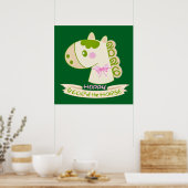 Horse Chinese New Year 2026 Cute Lucky Poster (Cuisine)