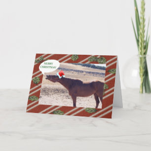 Horse Christmas Kaart