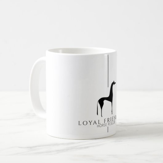 HORSE COFFE MUG  (Devant gauche)