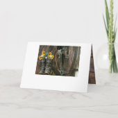 Horse Cowboy Boots Sunflower Rustic Barn Board (Achterkant)