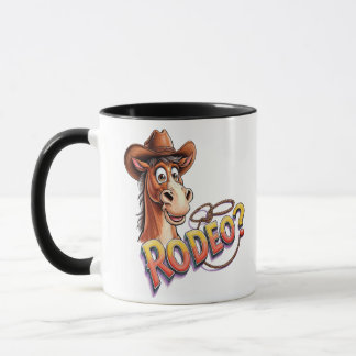Horse Cowboy Wild West cartoon Mok