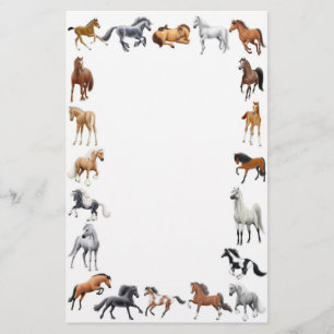 Horse Crazy Stationery Briefpapier