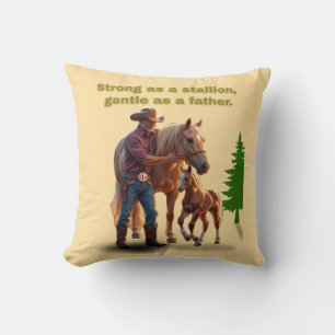 Horse Dad Pride - Paardendag paardensport editie Kussen