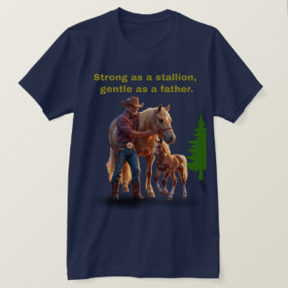 Horse Dad Pride - Paardendag paardensport editie T-shirt