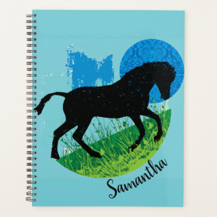 Horse de frottement Planificateur hebdomadaire/men
