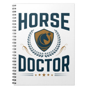 Horse Doctor Equine Veterinarian Notitieboek