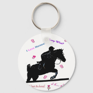 Horse Doodles Sleutelhanger