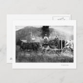 Horse Drawn Cart Briefkaart (Voorkant / Achterkant)