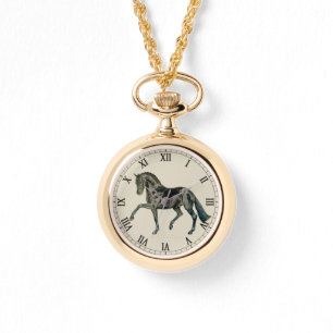 HORSE DRESSAGE OLDENBURGER - FURSTENBALL - DH HORLOGE