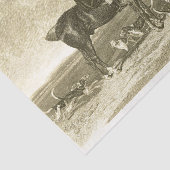 Horse Ephemera Decoupage Man Honden Hunt Tissuepapier (Detail)