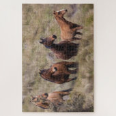 Horse Equestrian Legpuzzel (Verticaal)
