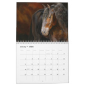 Horse et animal Art 2023 Calendrier Customisé (Jan 2026)