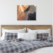 Horse Eye Canvas Afdruk (Insitu (Slaapkamer))