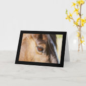 Horse Eye Kaart (Gele Bloem)