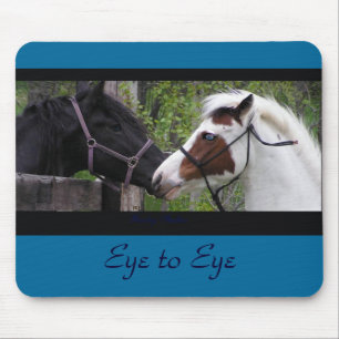 Horse Eyes Mousepad Muismat