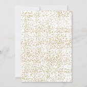 Horse fille Invitation d'anniversaire rose floral (Dos)