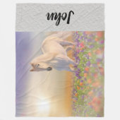 Horse Fleece Blanket (Voorkant)