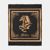 Horse Fleece Blanket (Voorkant)