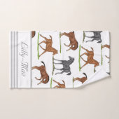 Horse Foals Bad Handdoek (Handdoek)