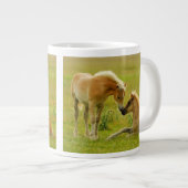 Horse Foals Jumbo Mok (Voorkant rechts)