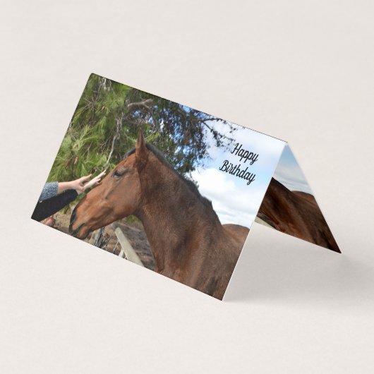 Horse Friend Forever, Carte Anniversaire (Front)
