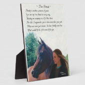 Horse Friend Poem Plaque (Côté)